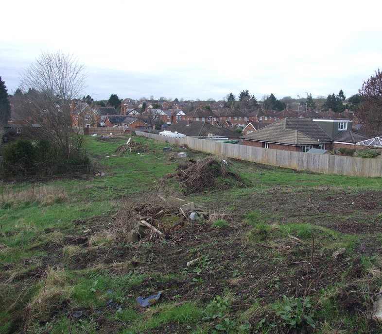Proposed development site