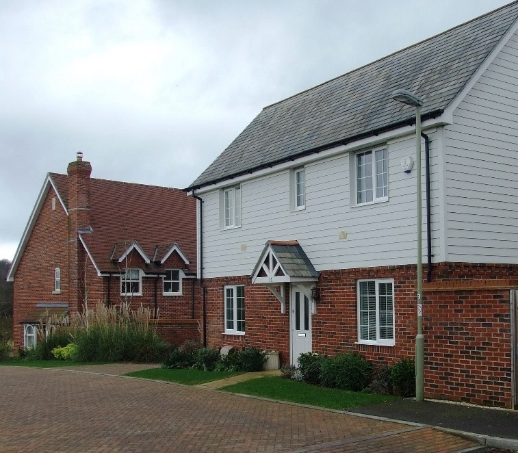 New housing development.
